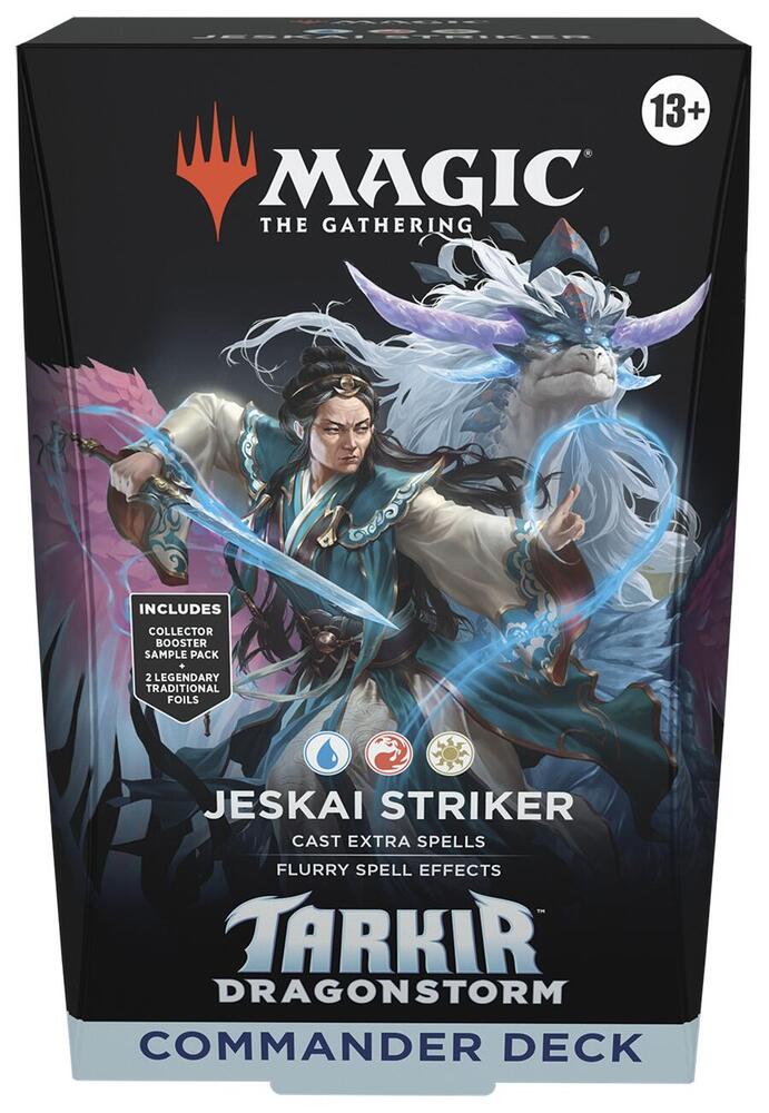 MAGIC THE GATHERING TARKIR DRAGONSTORM COMMANDER DECK JESKAI STRIKER
