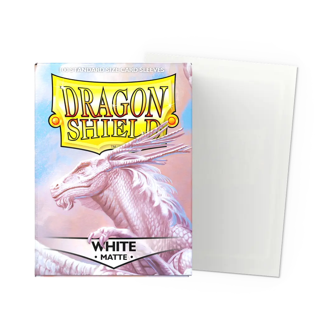 DRAGON SHIELD MATTE, WHITE (100)