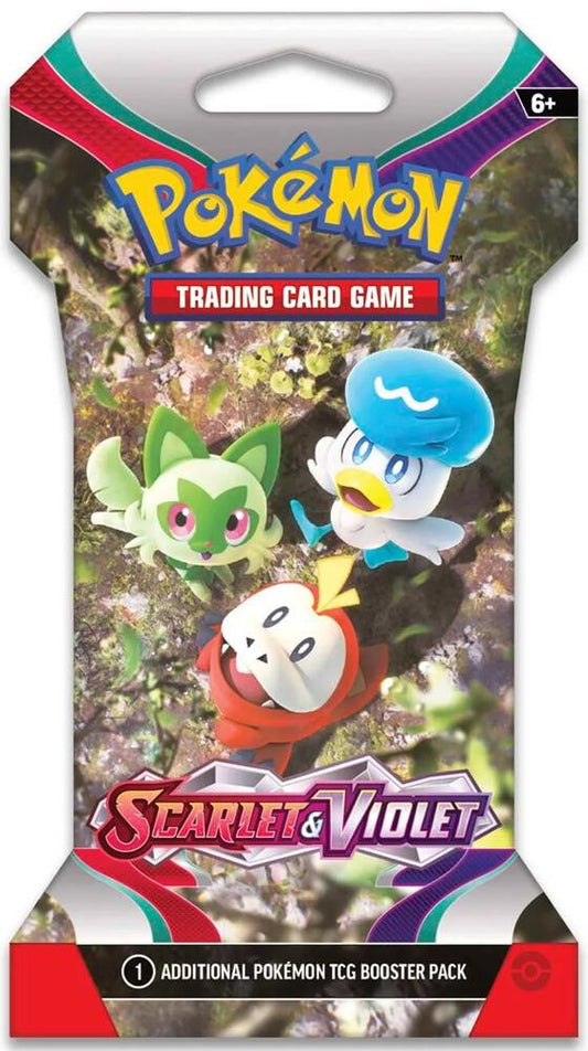POKEMON SCARLET & VIOLET SLEEVED BOOSTER