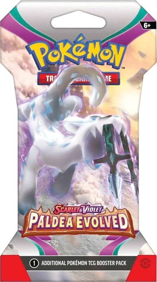 POKEMON PALDEA EVOLVED SLEEVED BOOSTER