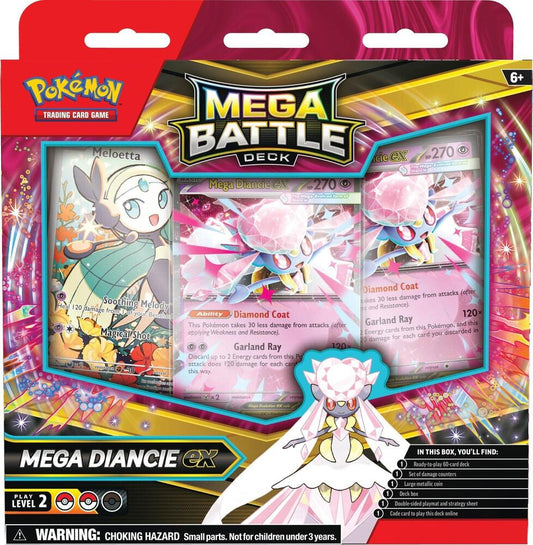 POKEMON MEGA GENGAR EX/ MEGA DIANCIE EX BATTLE DECK (1 OF 2)