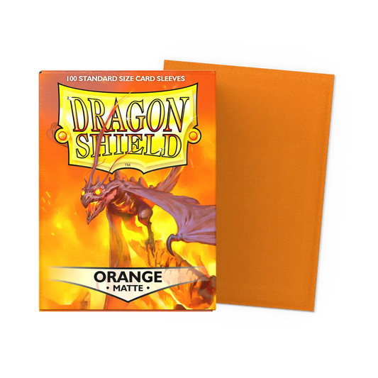 DRAGON SHIELD MATTE, ORANGE (100)