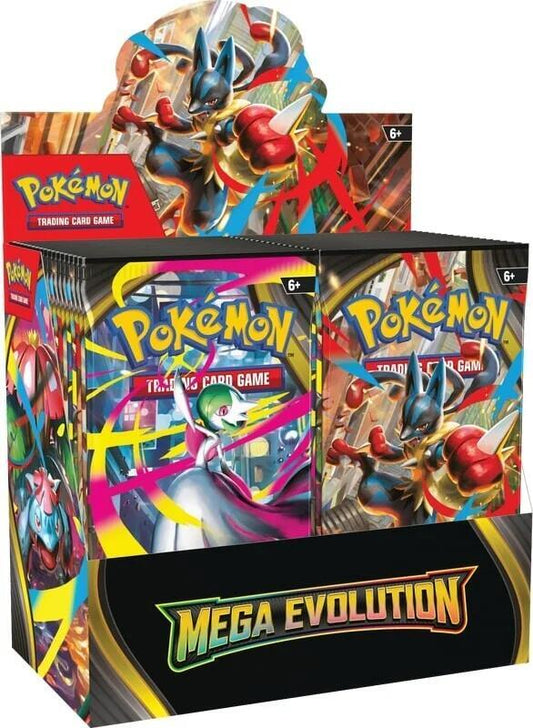 POKEMON MEGA EVOLUTION BOOSTER DISPLAY