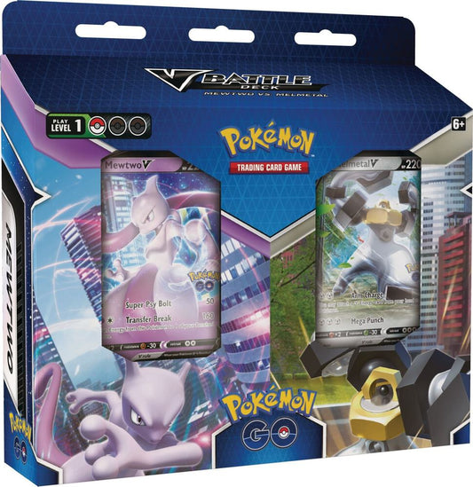 POKEMON GO V BATTLE DECK BUNDLE (MEWTWO V / MELMETAL V)