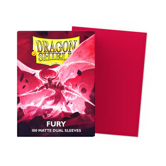 DRAGON SHIELD MATTE DUAL, FURY (100)
