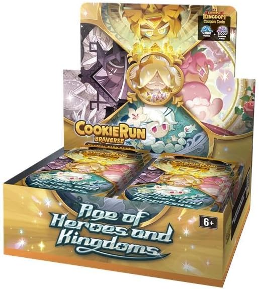 COOKIE RUN AGE OF HEROES BOOSTER DISPLAY
