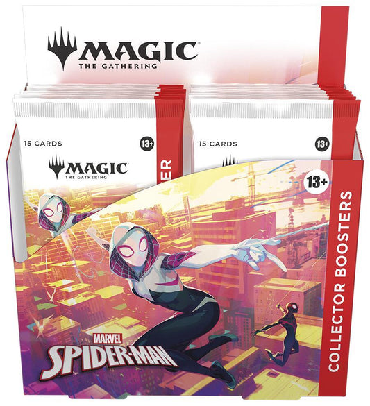 MAGIC THE GATHERING MARVEL SPIDER-MAN COLLECTOR'S BOOSTER DISPLAY