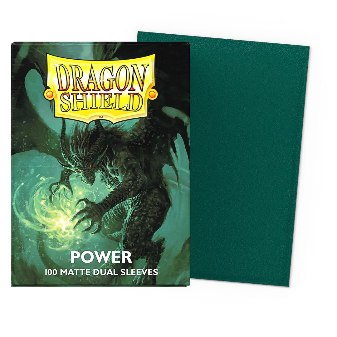 DRAGON SHIELD MATTE DUAL, POWER (100)