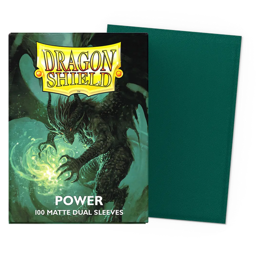 DRAGON SHIELD MATTE DUAL, POWER (100)