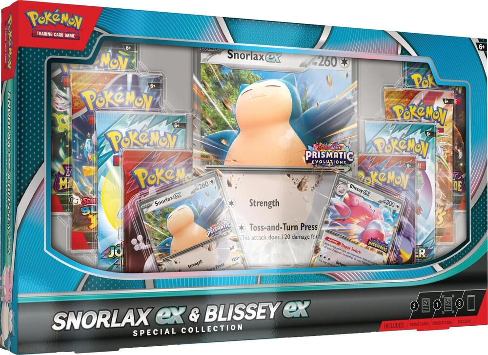 POKEMON SNORLAX EX & BLISSEY EX SPECIAL COLLECTION