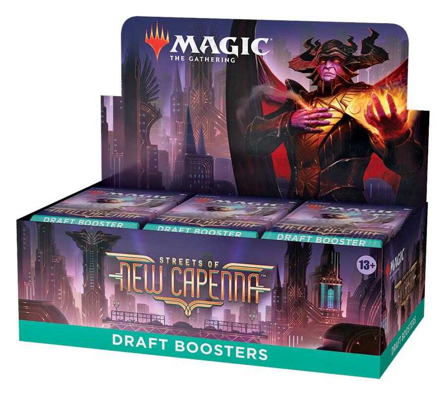MAGIC THE GATHERING STREETS OF NEW CAPENNA DRAFT BOOSTER BOX