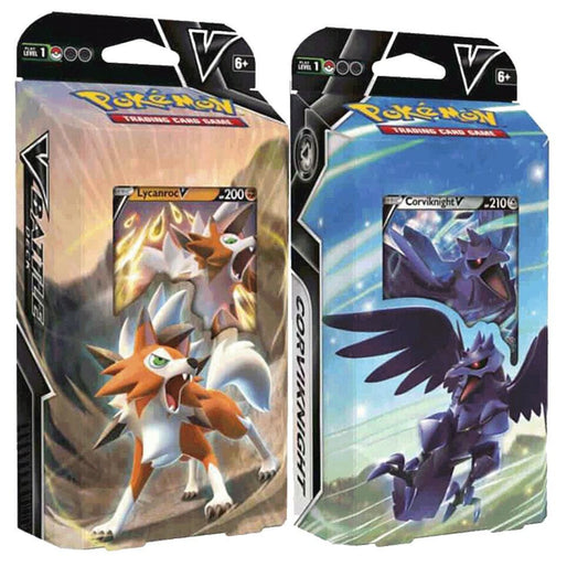 POKEMON LYCANROC VS. CORVIKNIGHT V BATTLE DECK (1 OF 2)