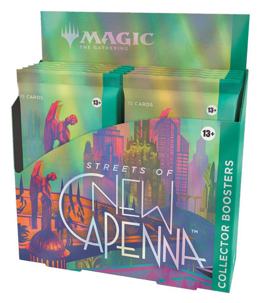 MAGIC THE GATHERING STREETS OF NEW CAPENNA COLLECTOR'S BOOSTER DISPLAY