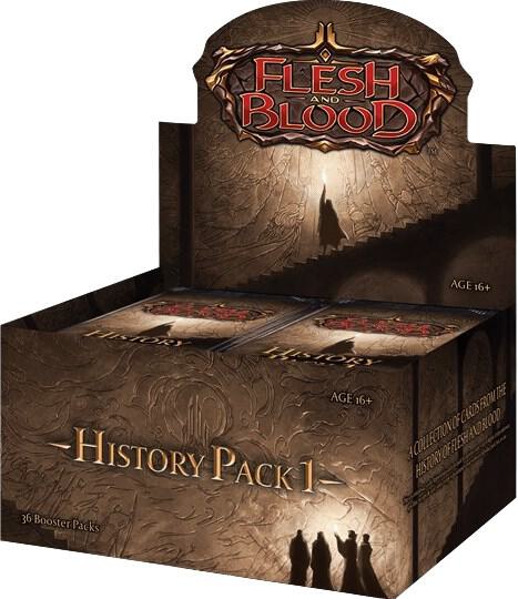 FLESH & BLOOD HISTORY PACK 1 BOOSTER DISPLAY