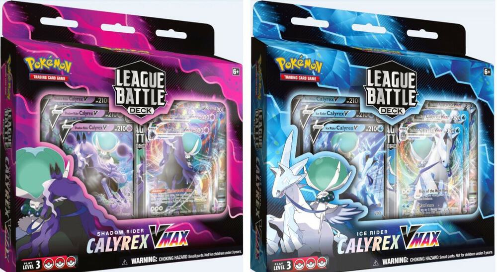 POKEMON CALYREX VMAX LEAGUE BATTLE DECK (ICE/SHADOW) (1 OF 2)