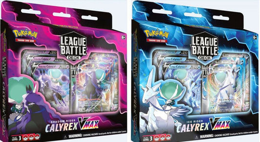 POKEMON CALYREX VMAX LEAGUE BATTLE DECK (ICE/SHADOW) (1 OF 2)