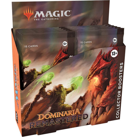 MAGIC THE GATHERING DOMINARIA REMASTERED COLLECTOR'S BOOSTER DISPLAY