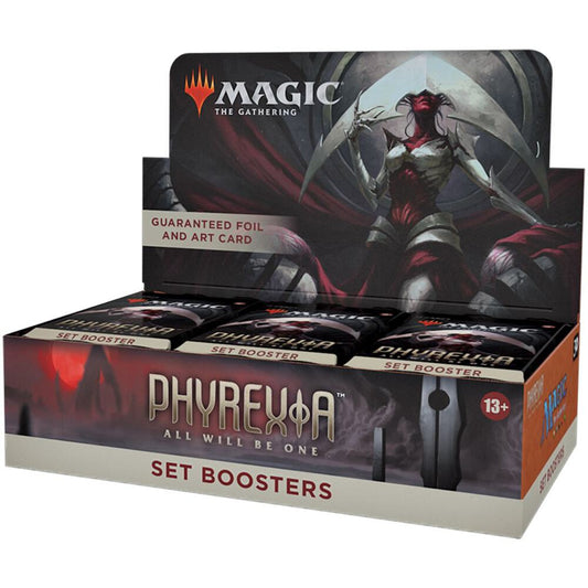 MAGIC THE GATHERING PHYREXIA ALL WILL BE ONE BOOSTER DISPLAY