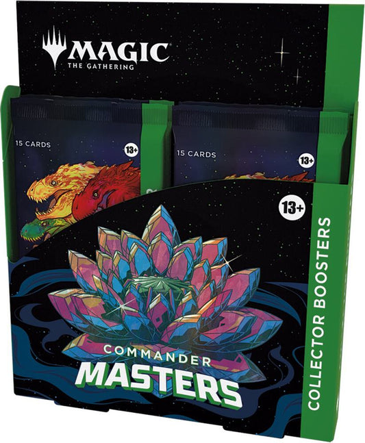 MAGIC THE GATHERING COMMANDER MASTER'S COLLECTOR'S BOOSTER DISPLAY
