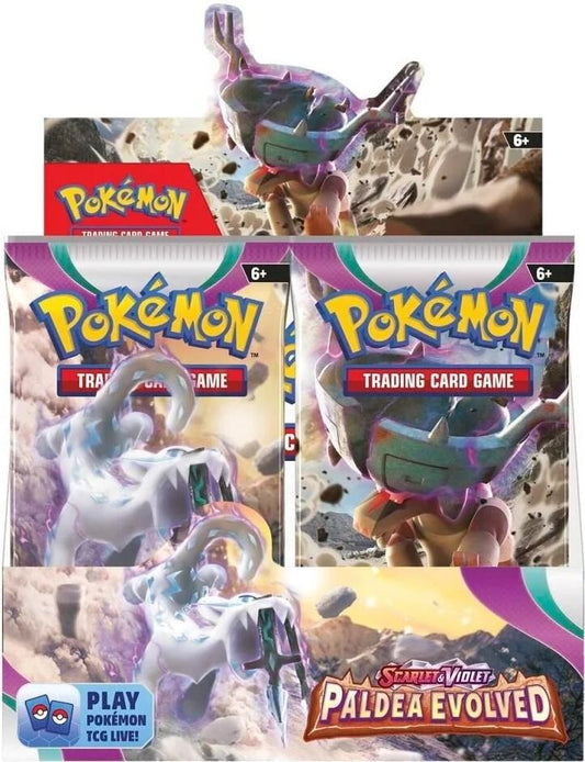 POKEMON PALDEA EVOLVED BOOSTER DISPLAY