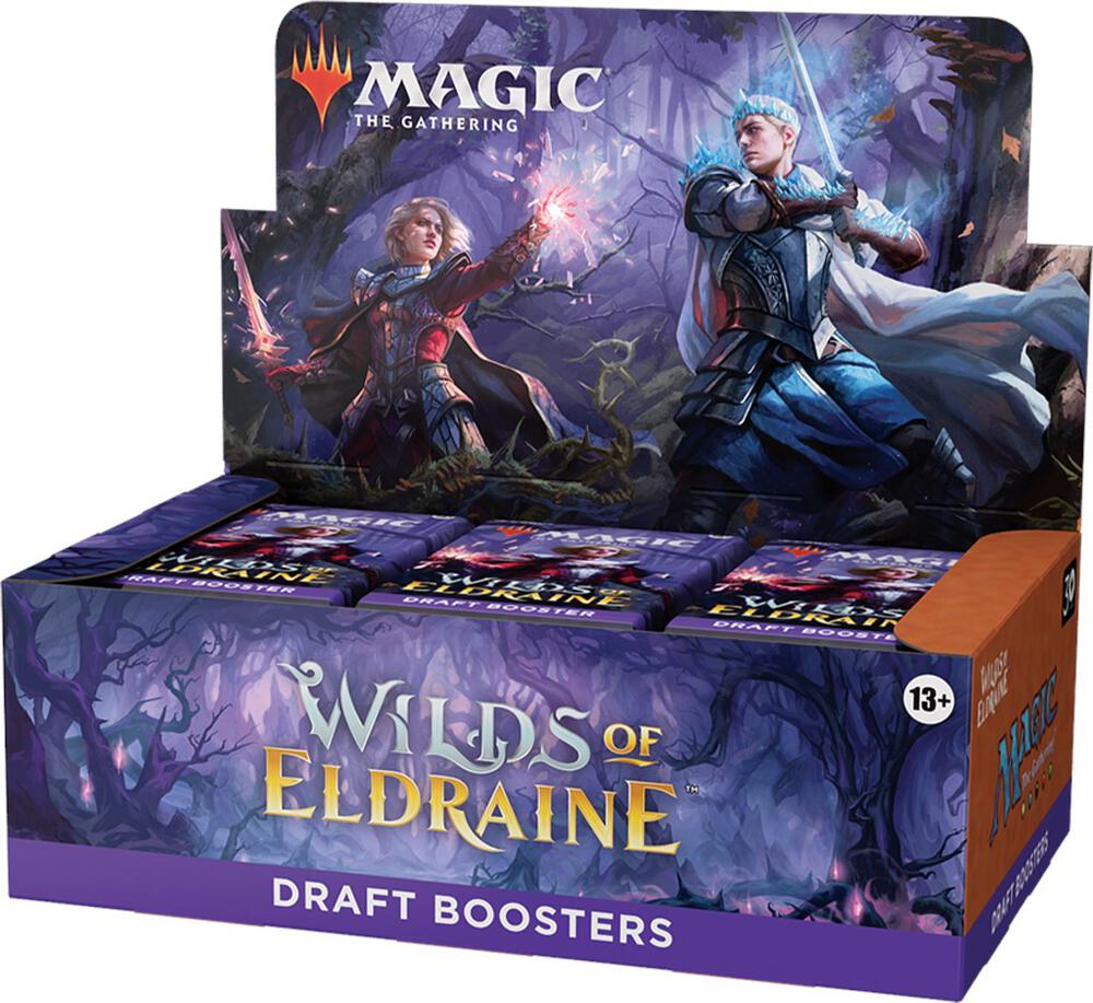 MAGIC THE GATHERING WILDS OF ELDRAINE DRAFT BOOSTER DISPLAY