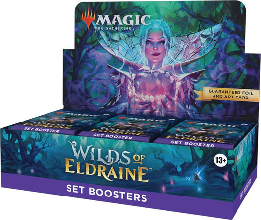 MAGIC THE GATHERING WILDS OF ELDRAINE SET BOOSTER DISPLAY