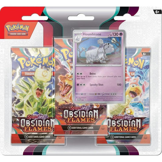 POKEMON OBSIDIAN FLAMES 3-BOOSTER BLISTER PACK (1 of 2 )