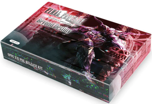 FINAL FANTASY OPUS 21 BEYOND DESTINY PRE-RELEASE KIT