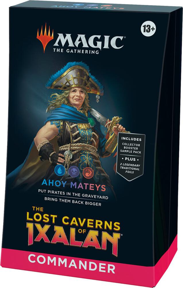 MAGIC THE GATHERING LOST CAVERNS OF IXALAN COMMANDER DECK  AHOY MATEYS
