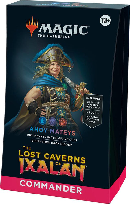 MAGIC THE GATHERING LOST CAVERNS OF IXALAN COMMANDER DECK  AHOY MATEYS
