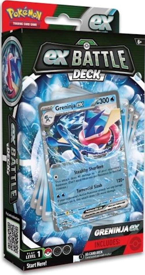 POKEMON BATTLE DECK (GRENINJA EX OR KANGASKHAN EX) (1 OF 2)