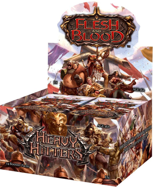 FLESH & BLOOD HEAVY HITTERS BOOSTER DISPLAY