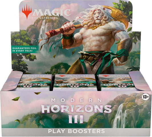 MAGIC THE GATHERING MODERN HORIZONS 3 PLAY BOOSTER DISPLAY