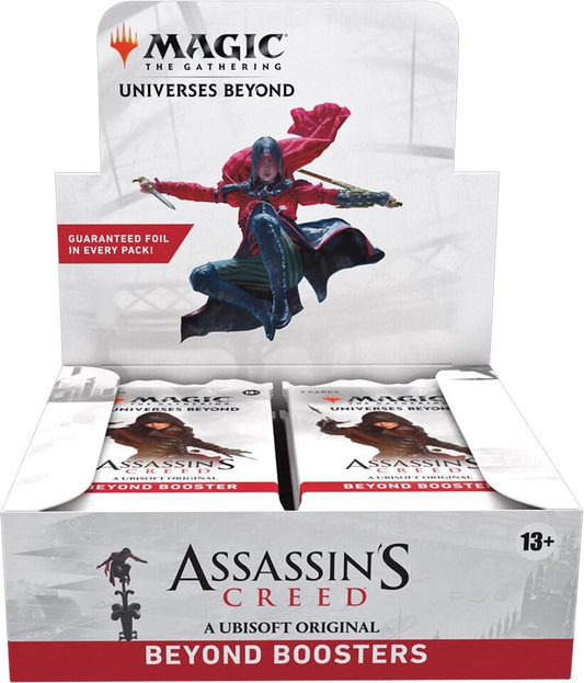 MAGIC THE GATHERING UNIVERSES BEYOND- ASSASSIN'S CREED BEYOND BOOSTER DISPLAY