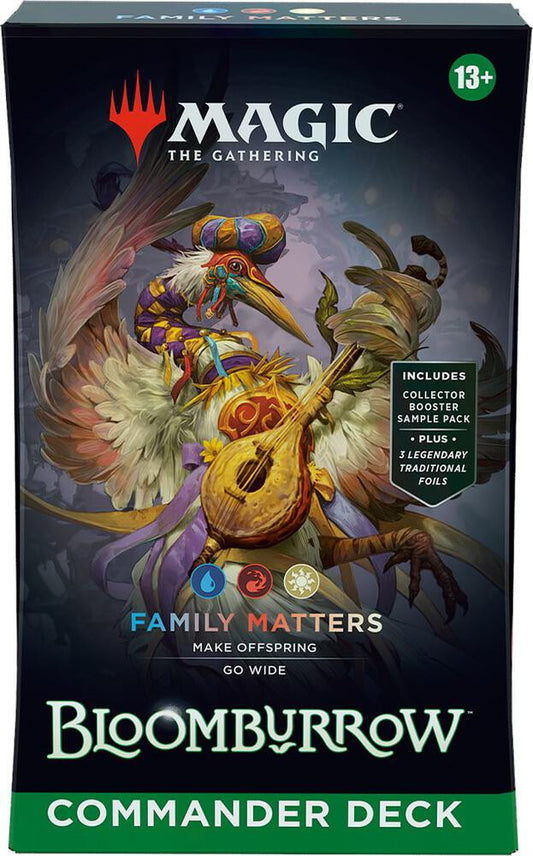 MAGIC THE GATHERING BLOOMBURROW COMMANDER DECK, FAMILY MATTERS