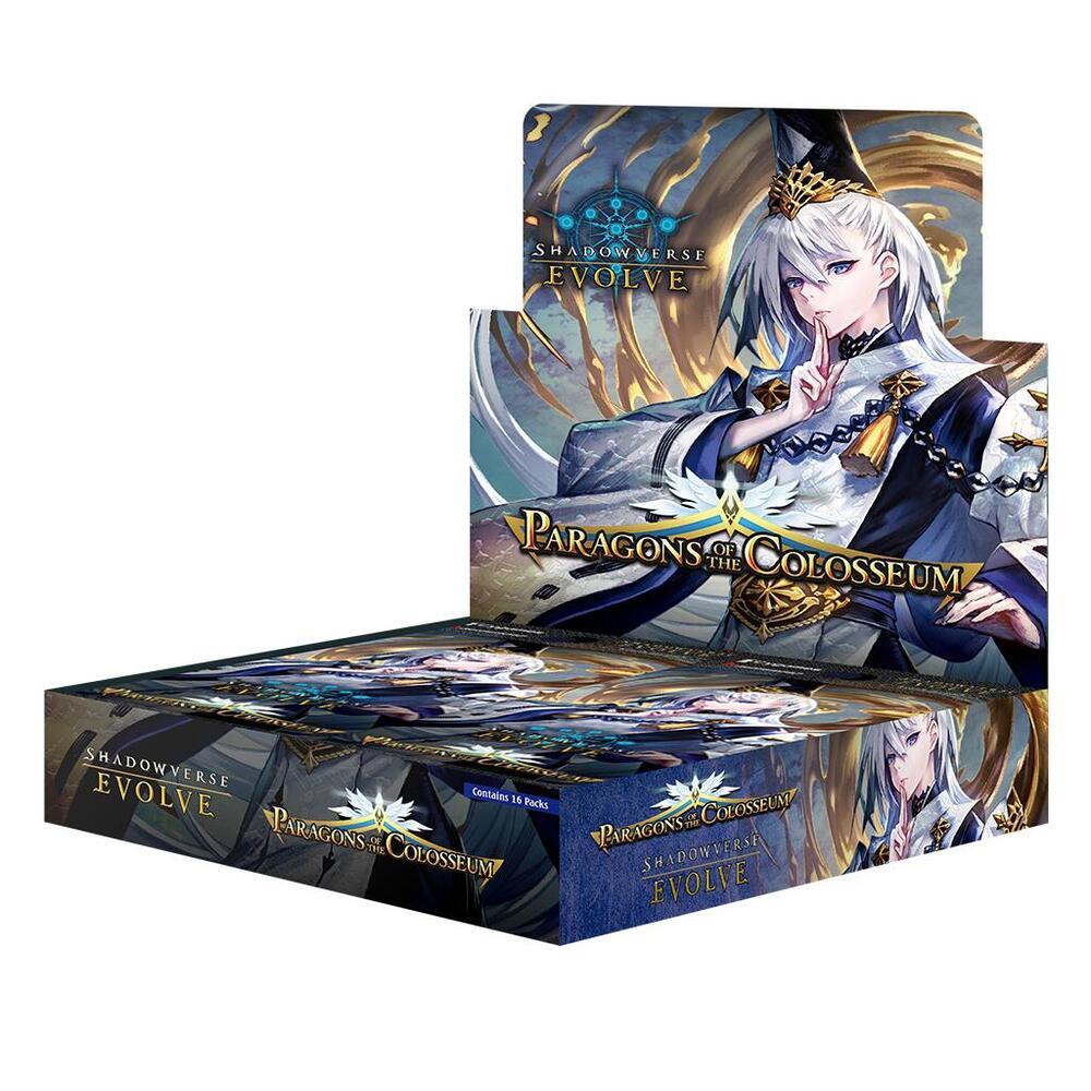SHADOWVERSE EVOLVE PARAGONS OF THE COLOSSEUM BOOSTER DISPLAY