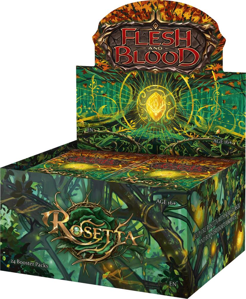 FLESH & BLOOD ROSETTA BOOSTER DISPLAY