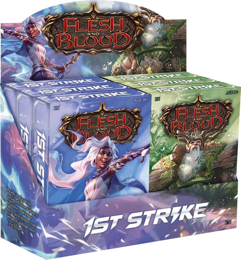 FLESH & BLOOD 1ST STRIKE DECK DISPLAY