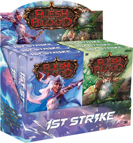 FLESH & BLOOD 1ST STRIKE DECK DISPLAY