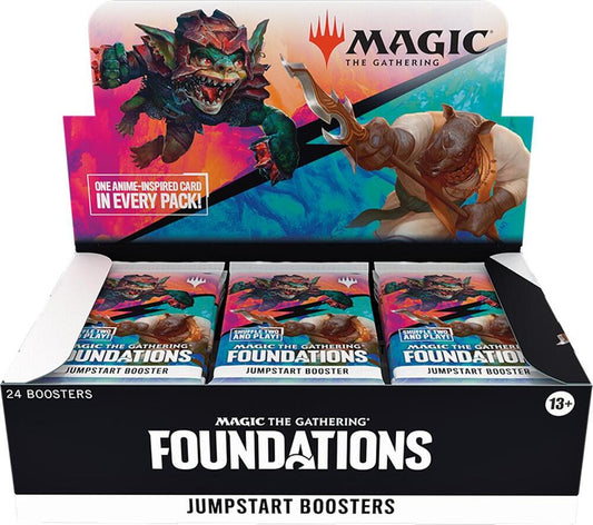 MAGIC THE GATHERING FOUNDATIONS JUMPSTART BOOSTER DISPLAY