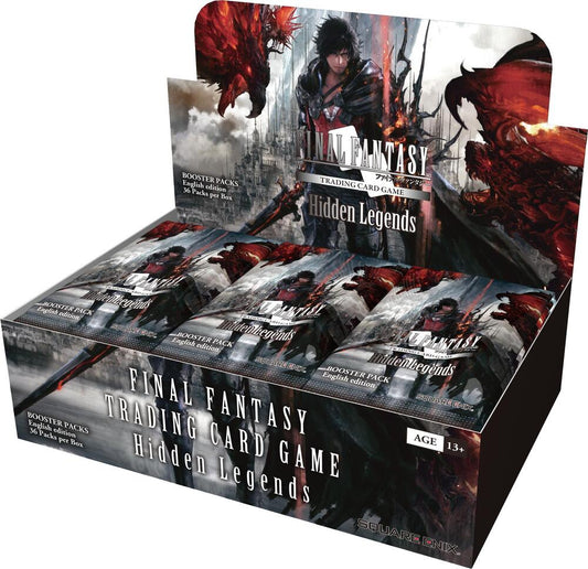 FINAL FANTASY HIDDEN LEGENDS  OPUS 24 BOOSTER DISPLAY