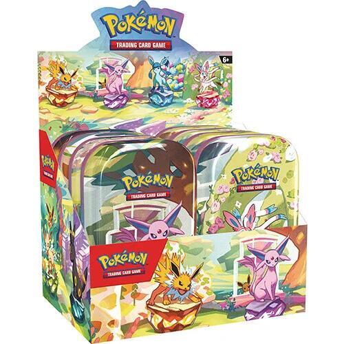 POKEMON PRISMATIC EVOLUTIONS MINI TINS (SET 1 OF 8)