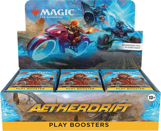 MAGIC THE GATHERING AETHERDRIFT PLAY BOOSTER DISPLAY