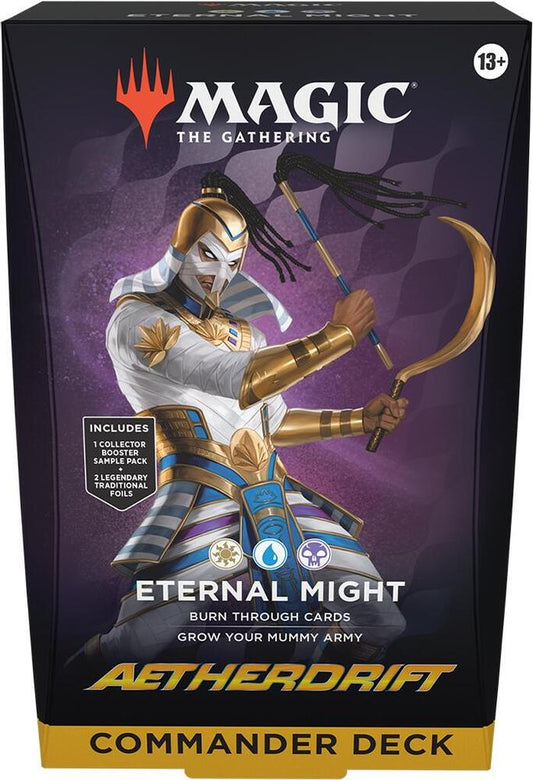 MAGIC THE GATHERING AETHERDRIFT COMMANDER DECK ETERNAL MIGHT