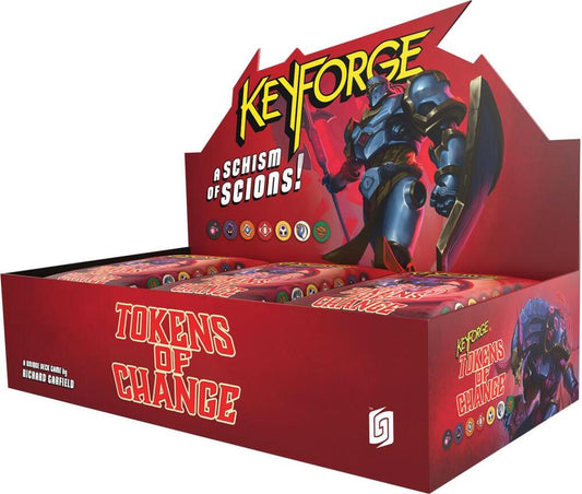 KEYFORGE TOKENS OFCHANGE ARCHON DECKS DISPLAY