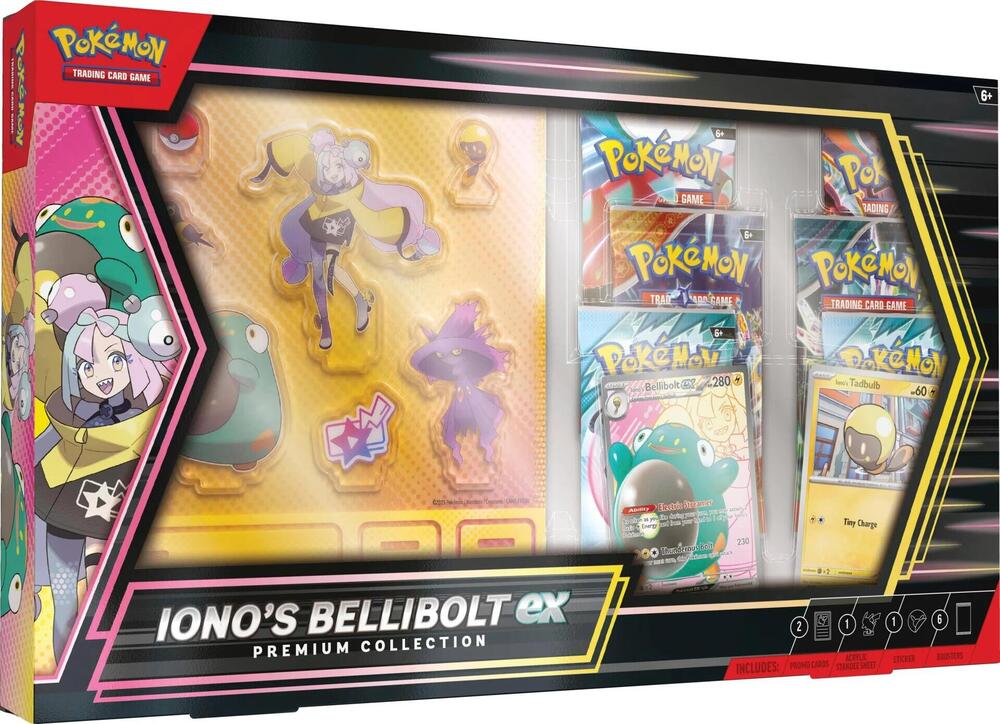 POKEMON IONO'S BELLIBOLT EX PREMIUM COLLECTION