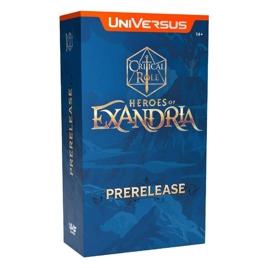 UNIVERSUS CRITICAL ROLE HEROES OF EXANDRIA PRE-RELEASE PLAYER KIT