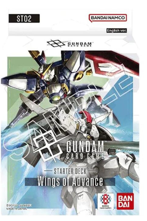 GUNDAM STARTER DECK 02 WINGS OF ADVANCE (ST02)