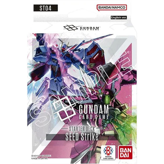 GUNDAM STARTER DECK 04 SEED STRIKE (ST04)