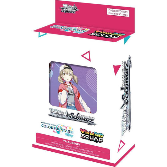 WEISS SCHWARZ HATSUNE MIKU COLORFUL STAGE! VIVID BAD SQUAD TRIAL DECK